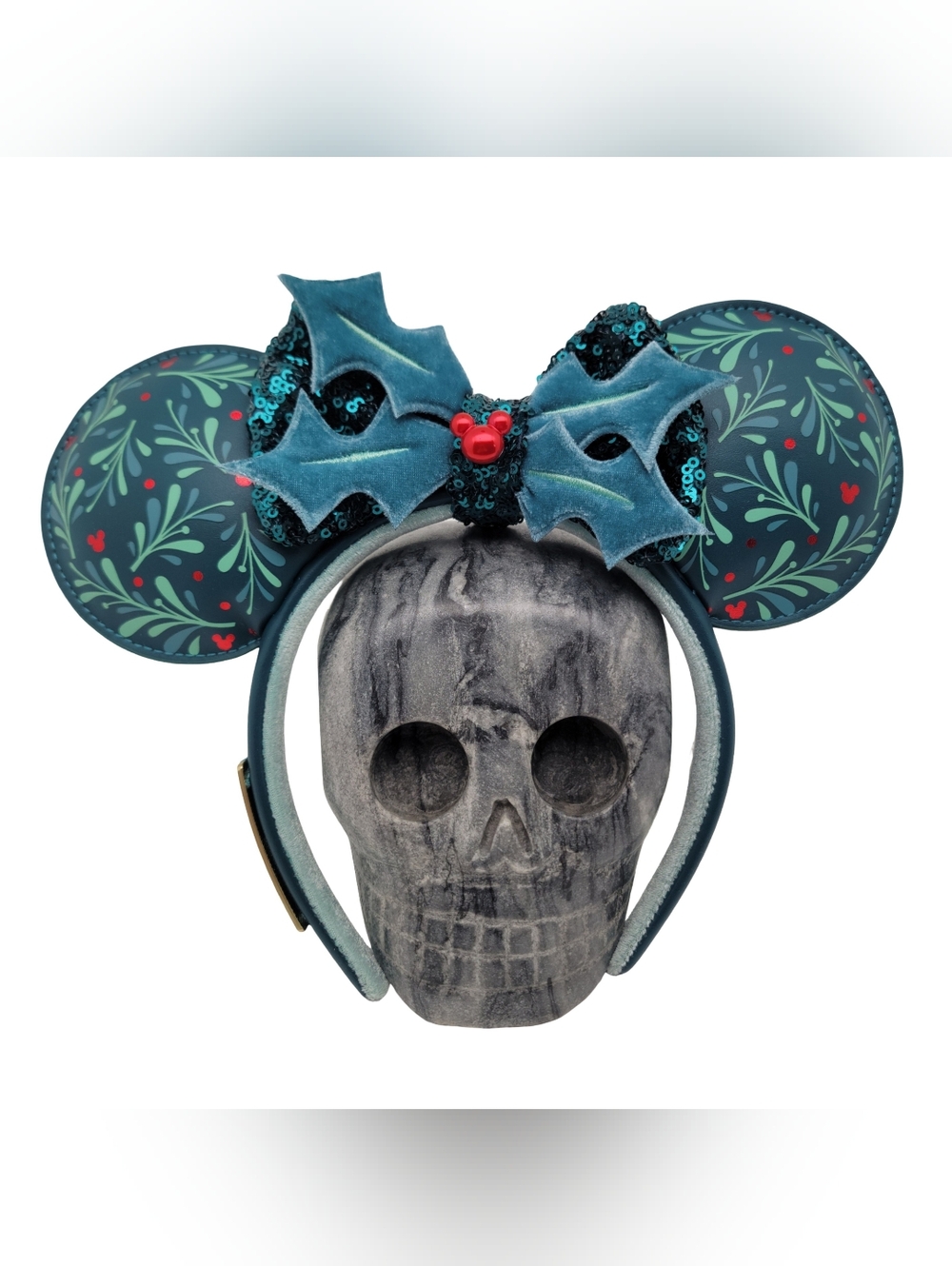 Disney Loungefly Club 33 Christmas Minnie Mouse Ears 2024